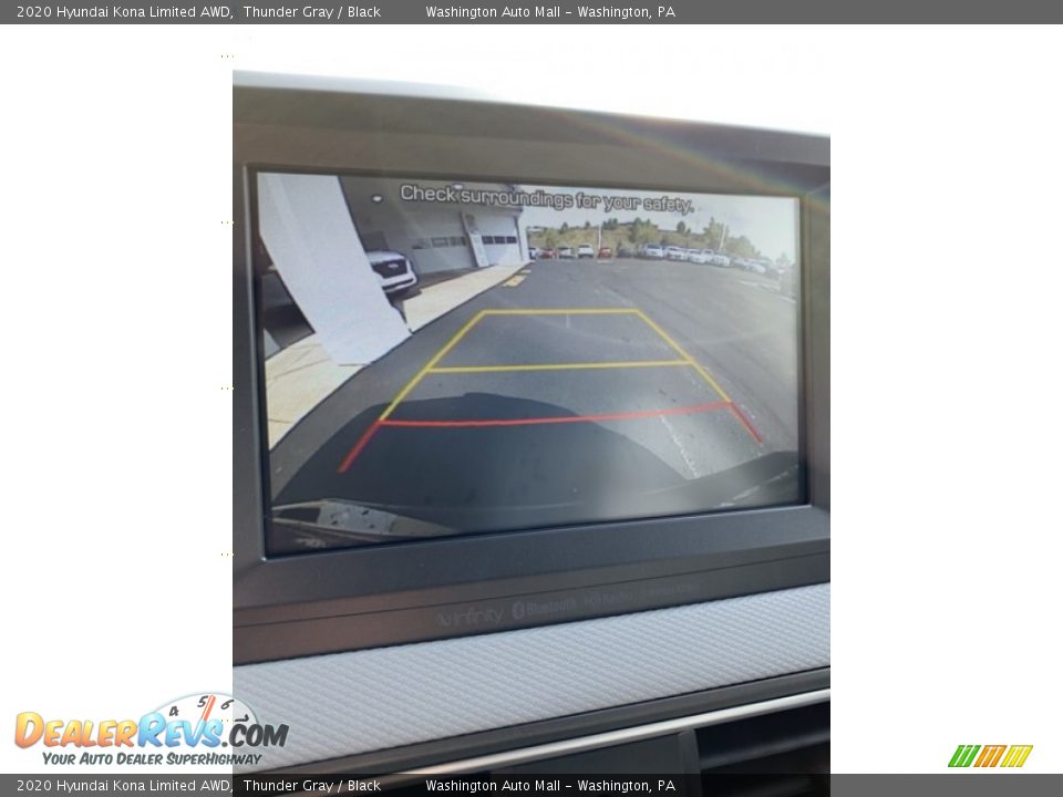2020 Hyundai Kona Limited AWD Thunder Gray / Black Photo #34