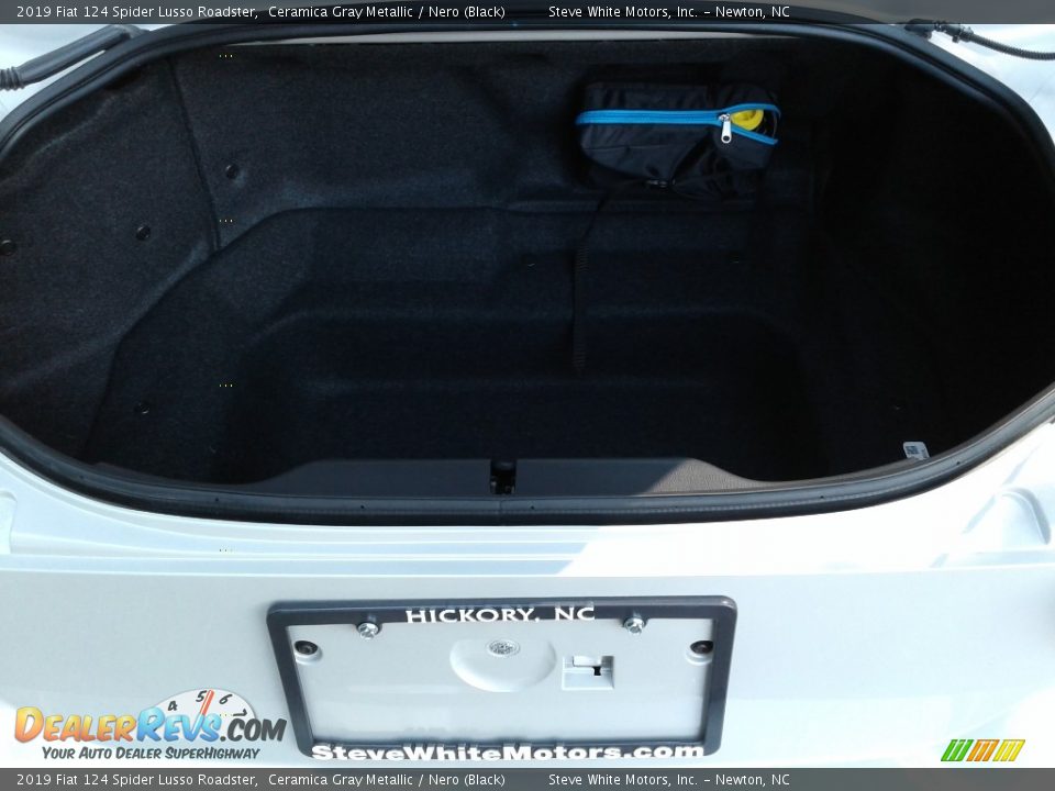 2019 Fiat 124 Spider Lusso Roadster Ceramica Gray Metallic / Nero (Black) Photo #11
