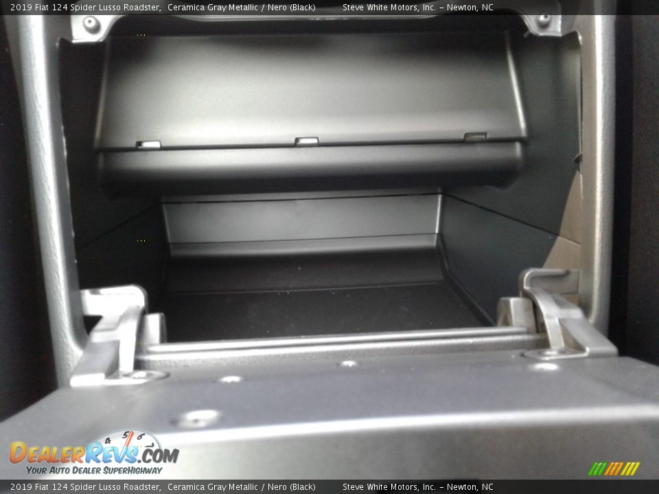 2019 Fiat 124 Spider Lusso Roadster Ceramica Gray Metallic / Nero (Black) Photo #24