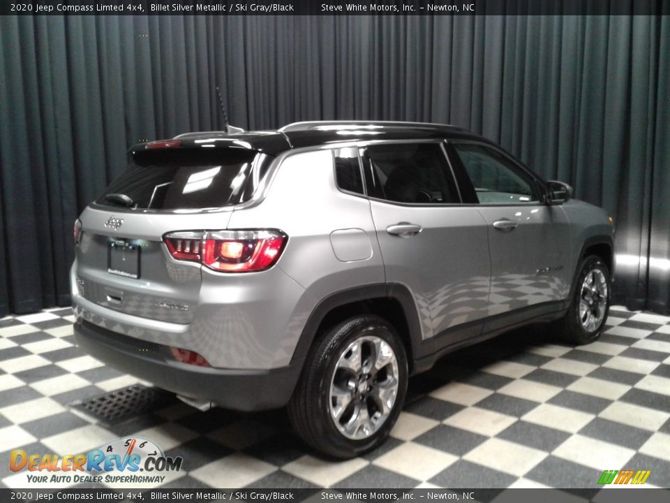 2020 Jeep Compass Limted 4x4 Billet Silver Metallic / Ski Gray/Black Photo #6