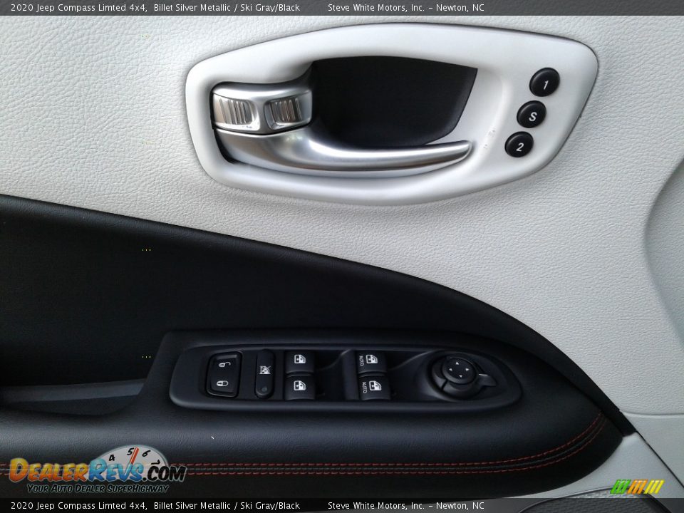2020 Jeep Compass Limted 4x4 Billet Silver Metallic / Ski Gray/Black Photo #9