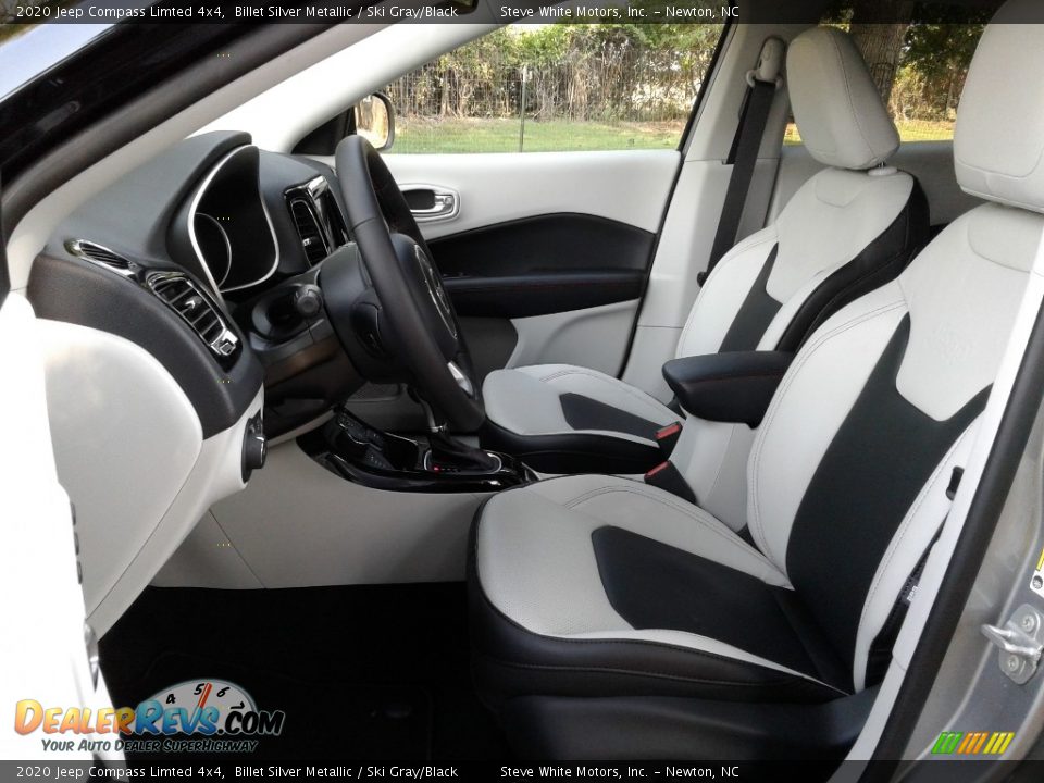 2020 Jeep Compass Limted 4x4 Billet Silver Metallic / Ski Gray/Black Photo #10