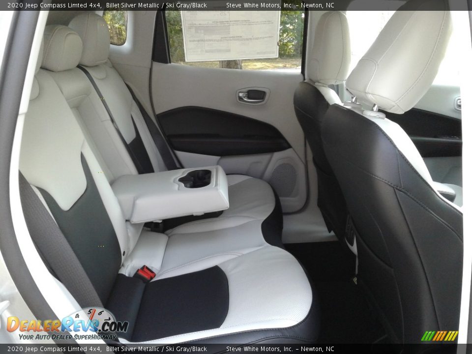 2020 Jeep Compass Limted 4x4 Billet Silver Metallic / Ski Gray/Black Photo #14