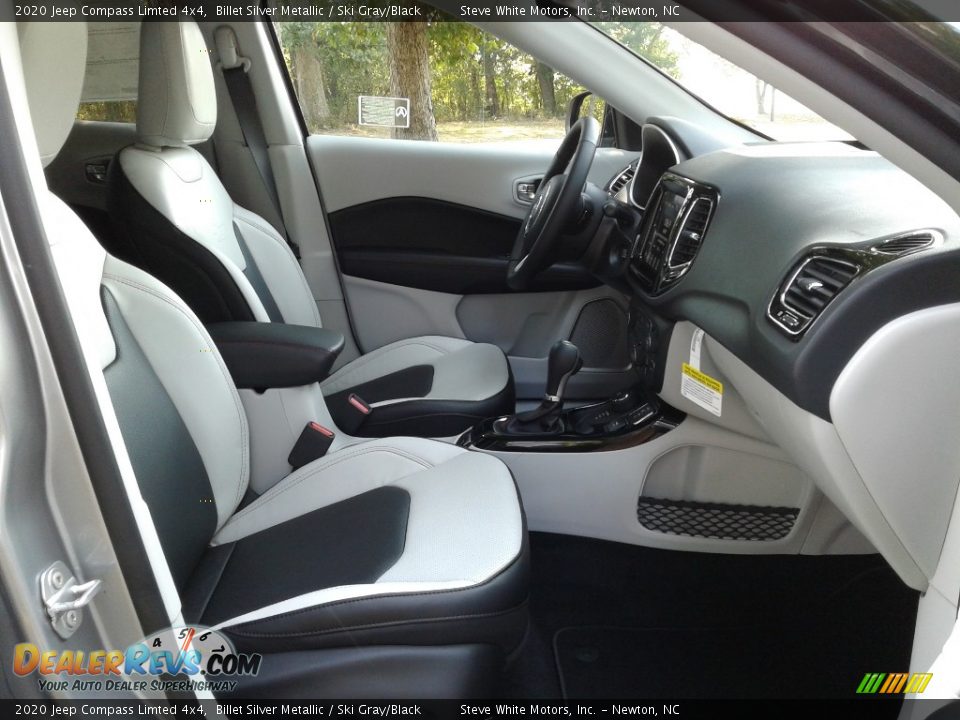 2020 Jeep Compass Limted 4x4 Billet Silver Metallic / Ski Gray/Black Photo #15