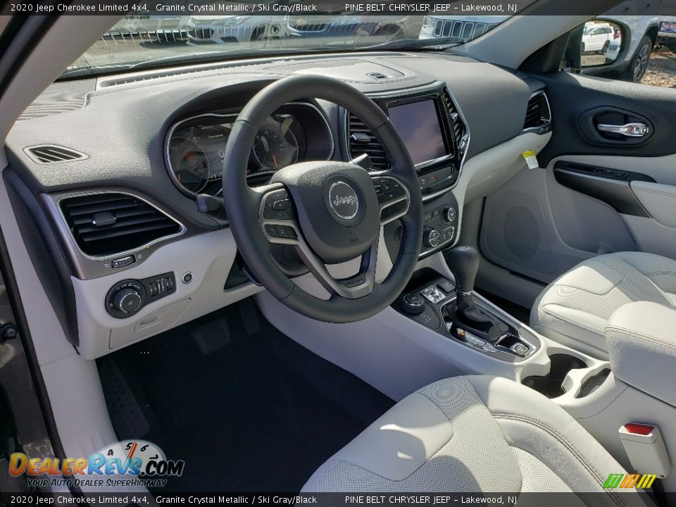 2020 Jeep Cherokee Limited 4x4 Granite Crystal Metallic / Ski Gray/Black Photo #7