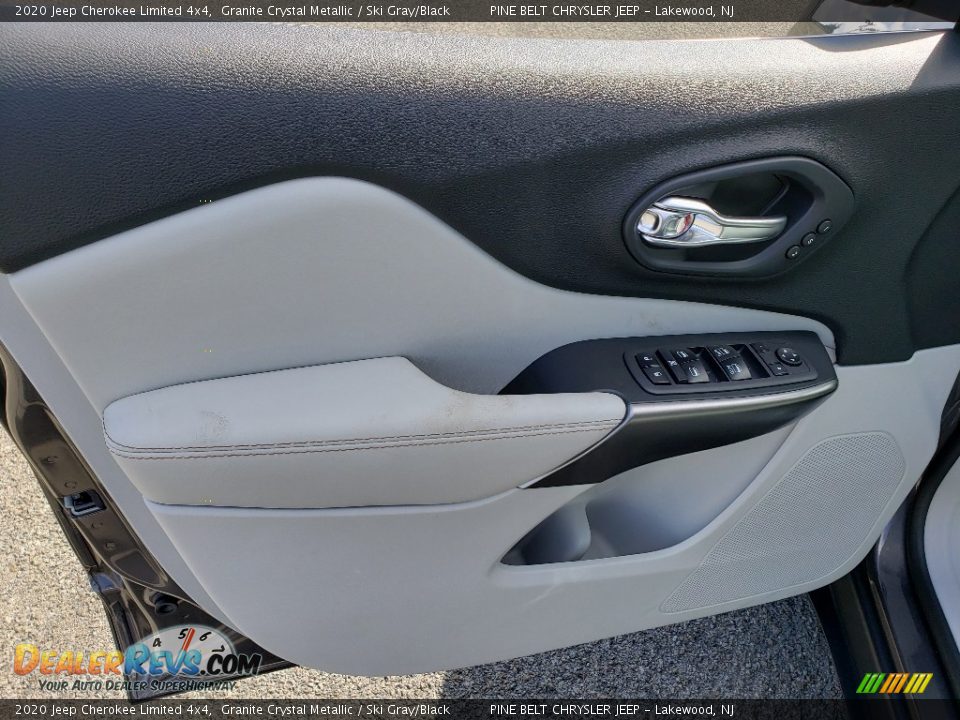 2020 Jeep Cherokee Limited 4x4 Granite Crystal Metallic / Ski Gray/Black Photo #8