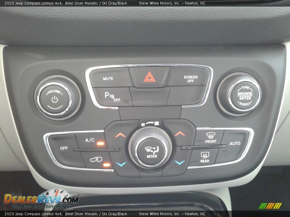 2020 Jeep Compass Limted 4x4 Billet Silver Metallic / Ski Gray/Black Photo #25