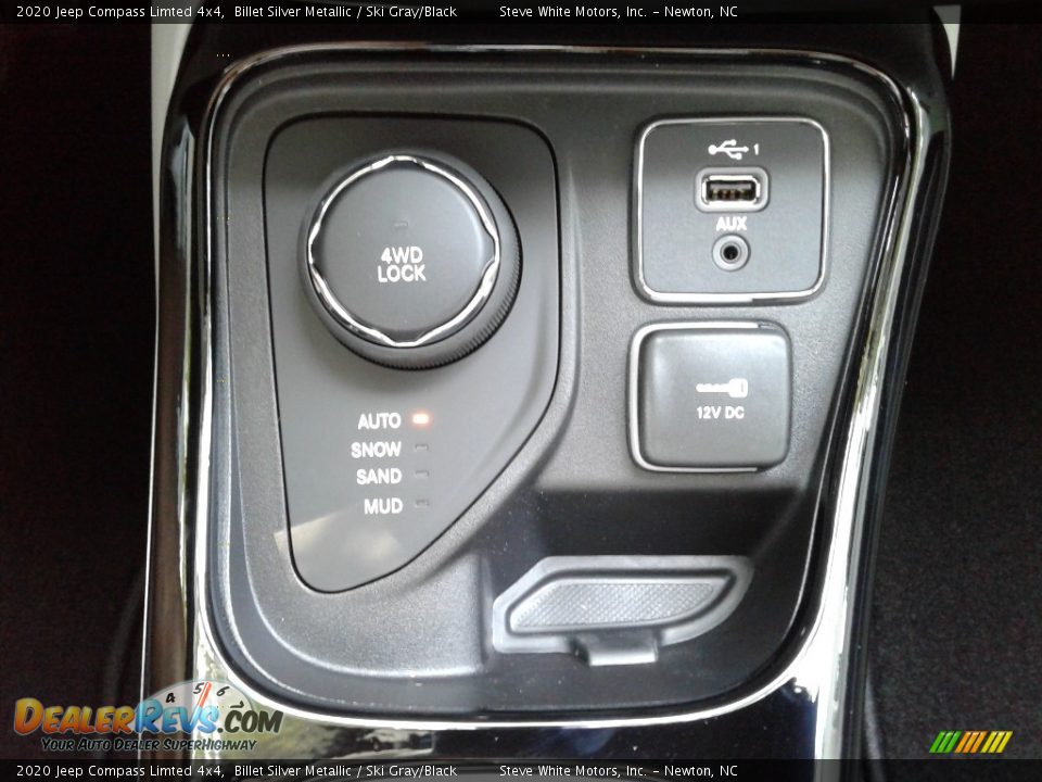 2020 Jeep Compass Limted 4x4 Billet Silver Metallic / Ski Gray/Black Photo #26