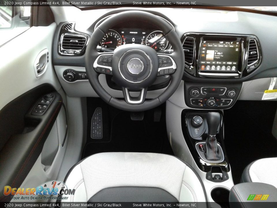 2020 Jeep Compass Limted 4x4 Billet Silver Metallic / Ski Gray/Black Photo #29