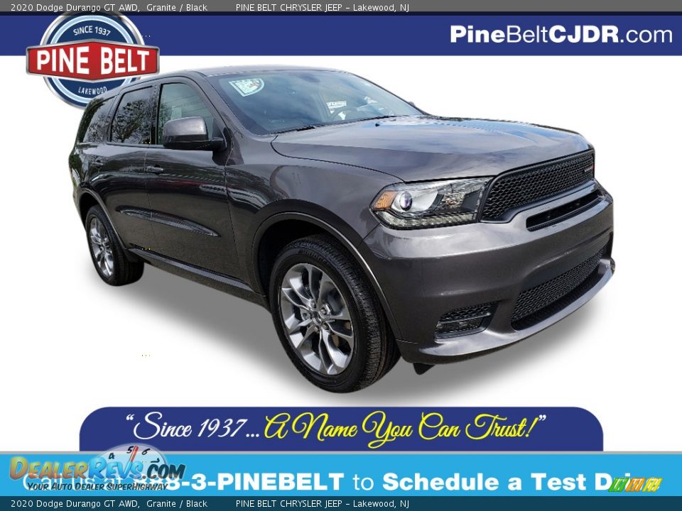 2020 Dodge Durango GT AWD Granite / Black Photo #1