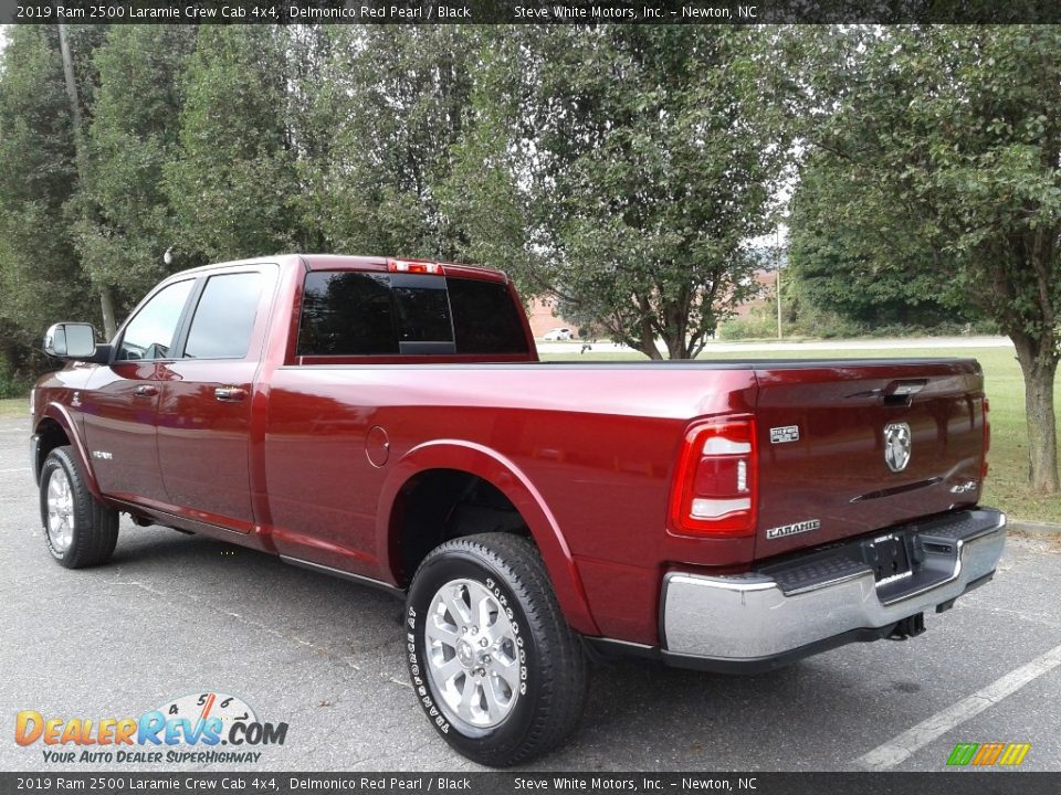 2019 Ram 2500 Laramie Crew Cab 4x4 Delmonico Red Pearl / Black Photo #8
