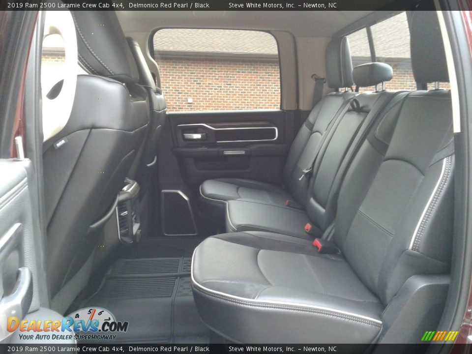 Rear Seat of 2019 Ram 2500 Laramie Crew Cab 4x4 Photo #11