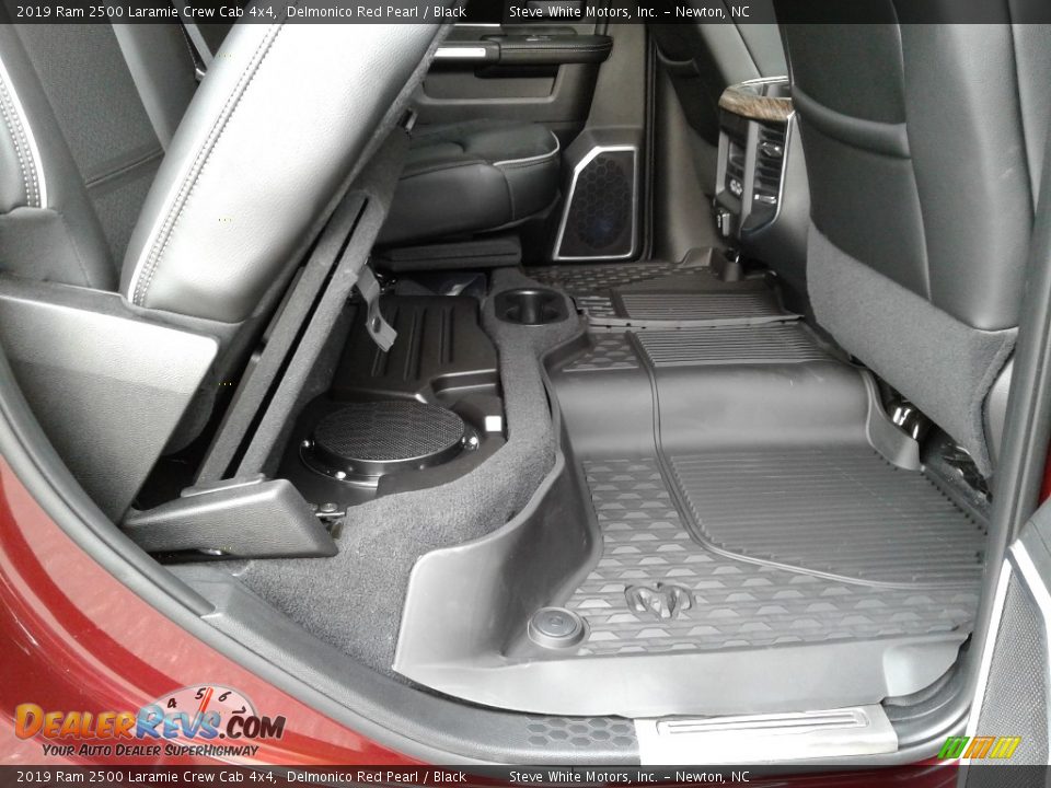 Rear Seat of 2019 Ram 2500 Laramie Crew Cab 4x4 Photo #13