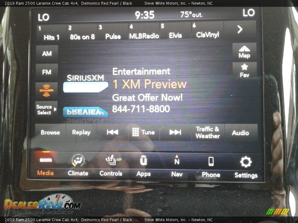 2019 Ram 2500 Laramie Crew Cab 4x4 Delmonico Red Pearl / Black Photo #22