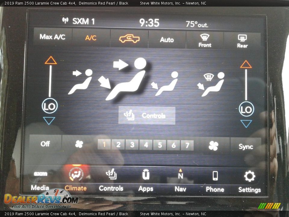 2019 Ram 2500 Laramie Crew Cab 4x4 Delmonico Red Pearl / Black Photo #24