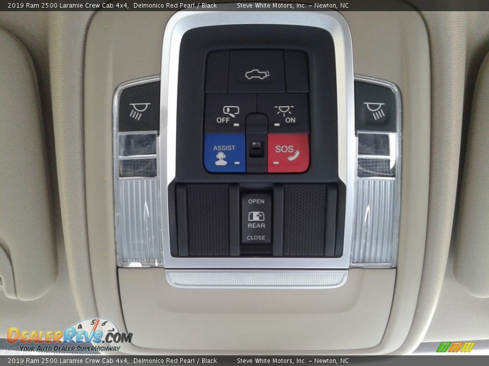 2019 Ram 2500 Laramie Crew Cab 4x4 Delmonico Red Pearl / Black Photo #32