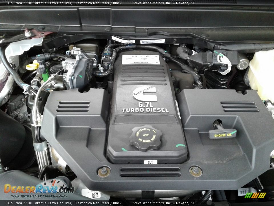 2019 Ram 2500 Laramie Crew Cab 4x4 Delmonico Red Pearl / Black Photo #35