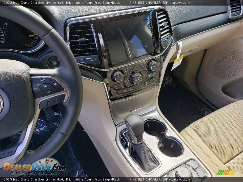 2020 Jeep Grand Cherokee Limited 4x4 Bright White / Light Frost Beige/Black Photo #10