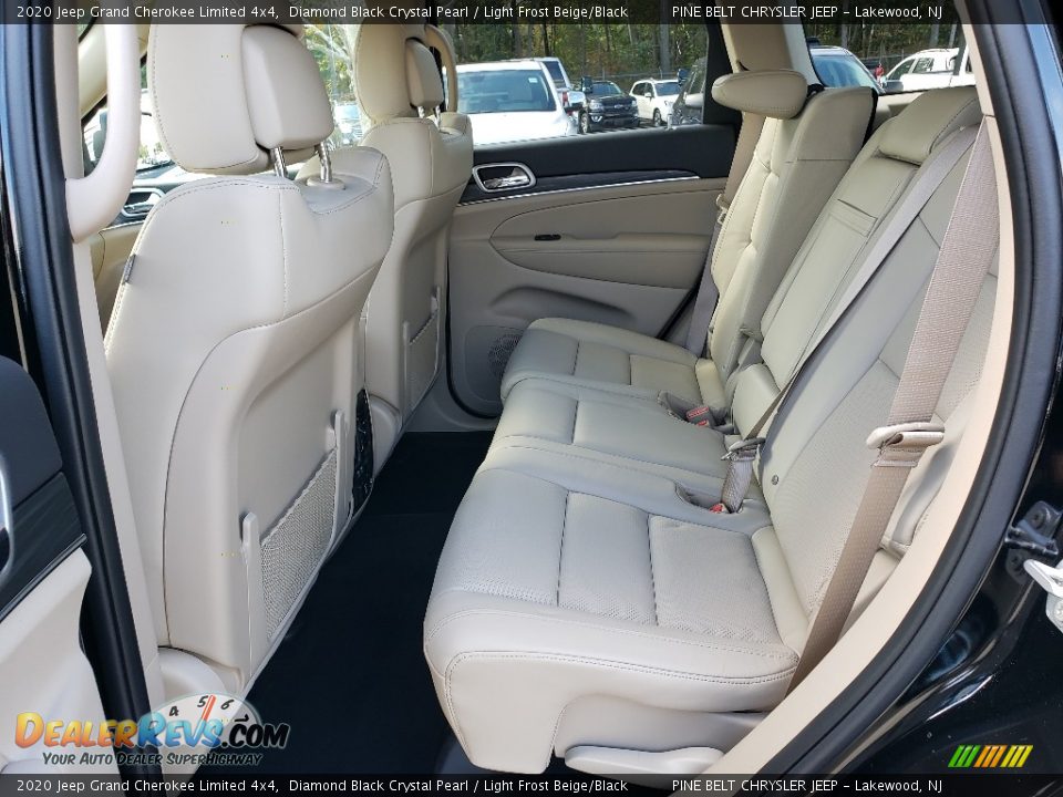 2020 Jeep Grand Cherokee Limited 4x4 Diamond Black Crystal Pearl / Light Frost Beige/Black Photo #6