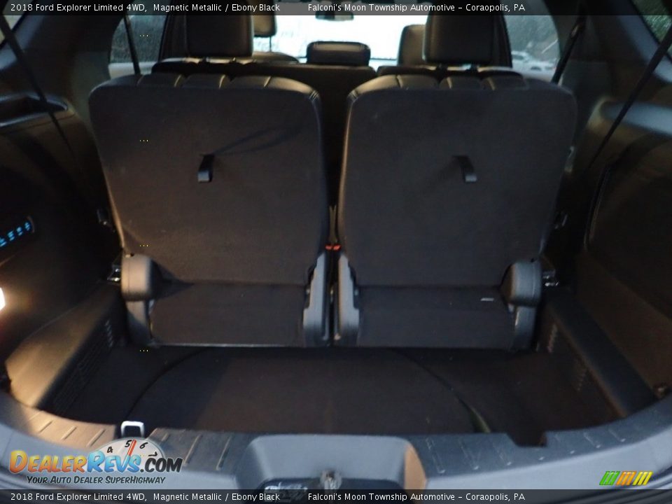 2018 Ford Explorer Limited 4WD Magnetic Metallic / Ebony Black Photo #4