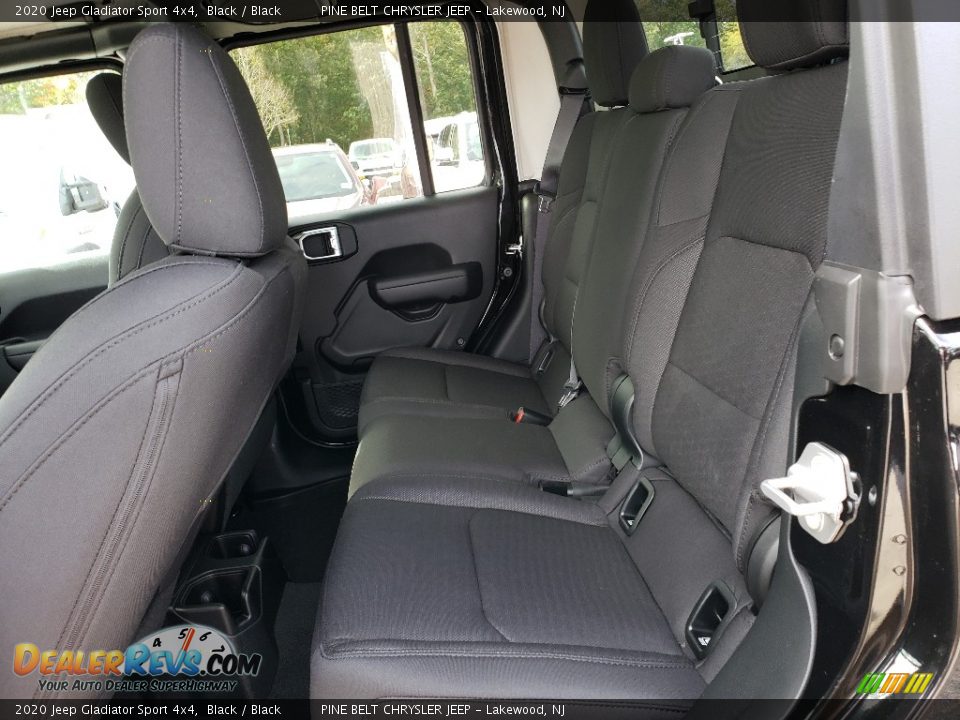 2020 Jeep Gladiator Sport 4x4 Black / Black Photo #6