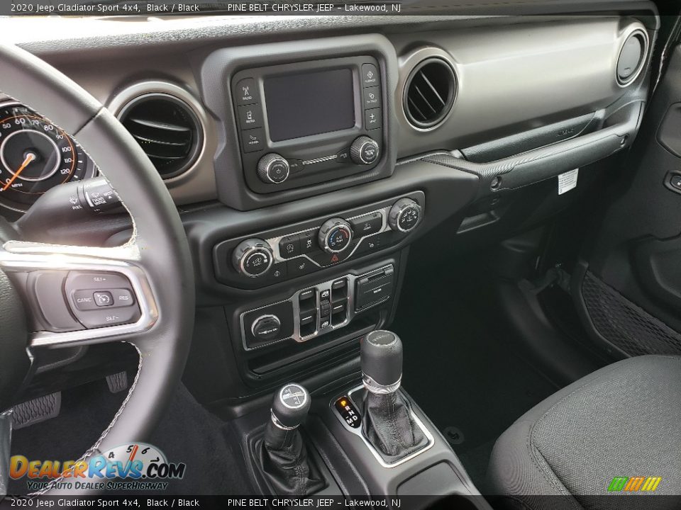 2020 Jeep Gladiator Sport 4x4 Black / Black Photo #10