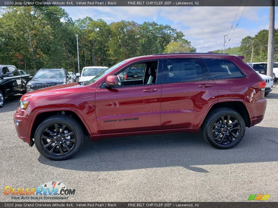 2020 Jeep Grand Cherokee Altitude 4x4 Velvet Red Pearl / Black Photo #3