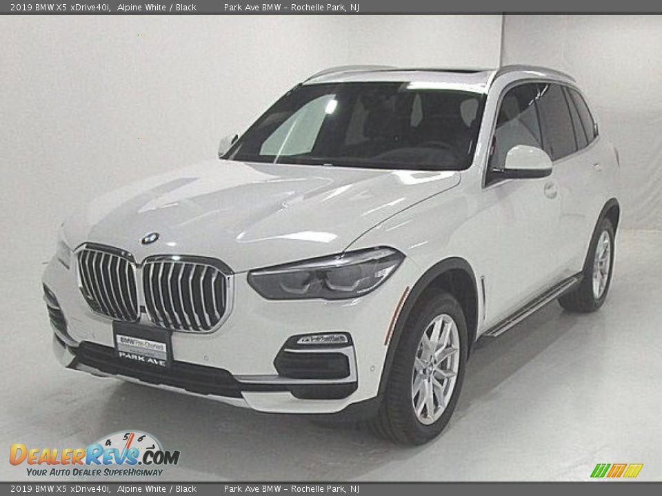 2019 BMW X5 xDrive40i Alpine White / Black Photo #1