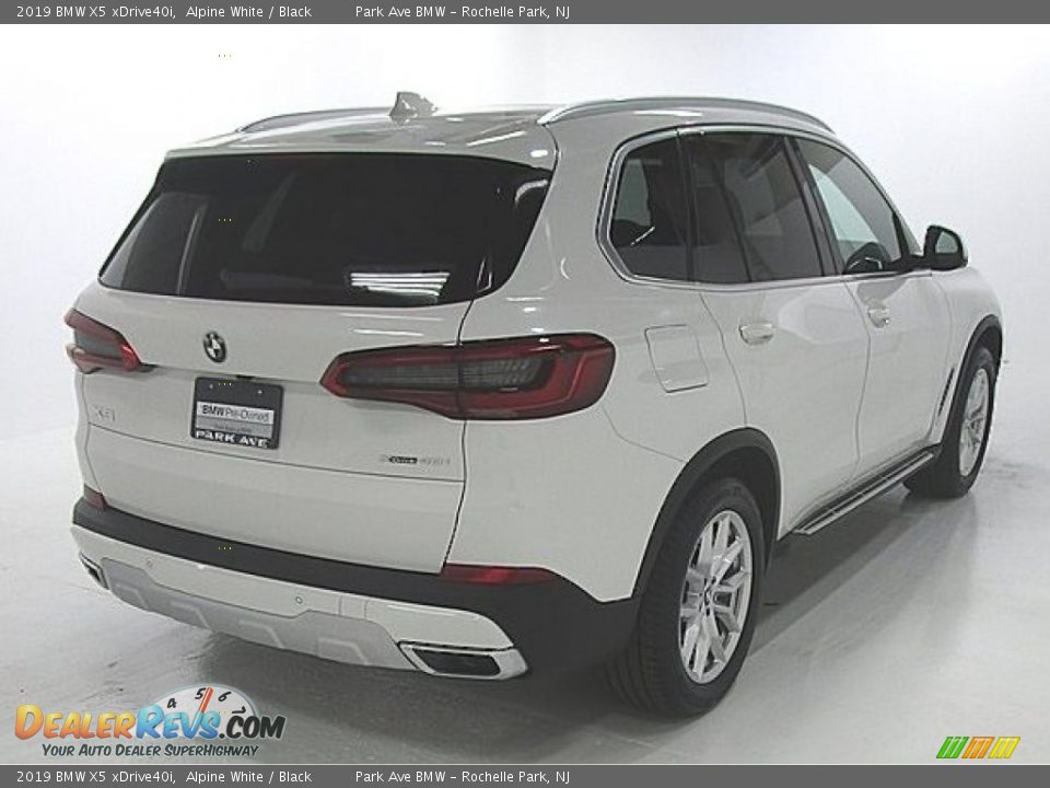 2019 BMW X5 xDrive40i Alpine White / Black Photo #5