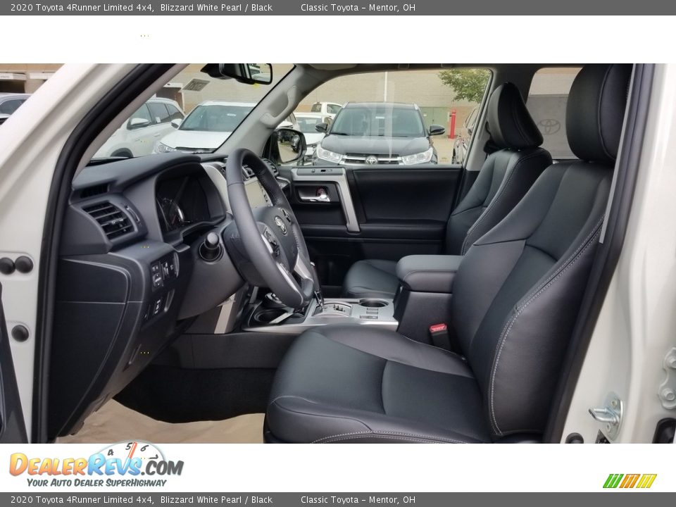 Black Interior - 2020 Toyota 4Runner Limited 4x4 Photo #2
