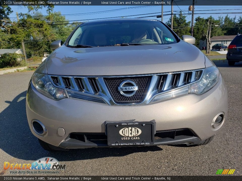 2010 Nissan Murano S AWD Saharan Stone Metallic / Beige Photo #2