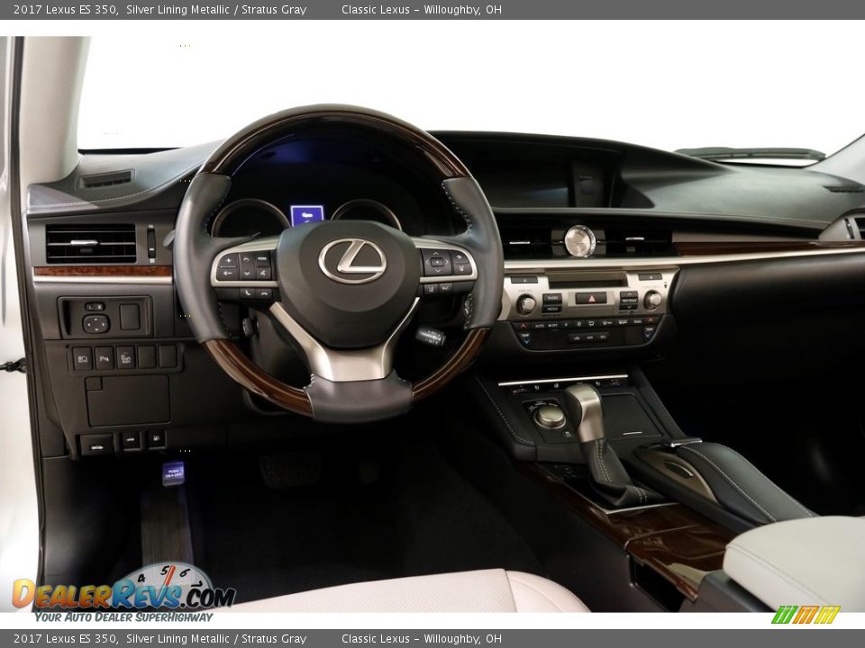 2017 Lexus ES 350 Silver Lining Metallic / Stratus Gray Photo #6