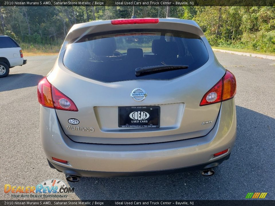 2010 Nissan Murano S AWD Saharan Stone Metallic / Beige Photo #8