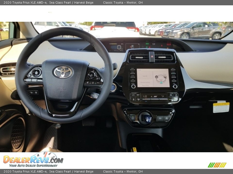 Dashboard of 2020 Toyota Prius XLE AWD-e Photo #4