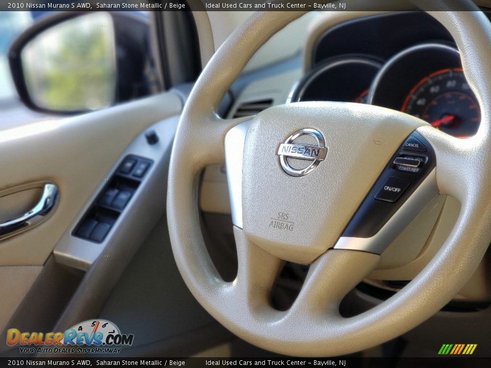 2010 Nissan Murano S AWD Saharan Stone Metallic / Beige Photo #14