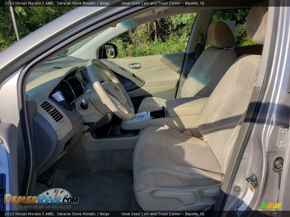 2010 Nissan Murano S AWD Saharan Stone Metallic / Beige Photo #23