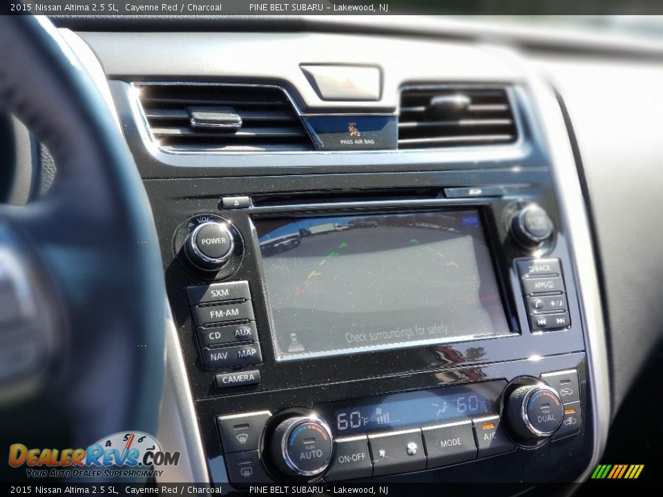 2015 Nissan Altima 2.5 SL Cayenne Red / Charcoal Photo #3