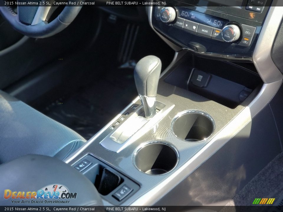 2015 Nissan Altima 2.5 SL Cayenne Red / Charcoal Photo #5