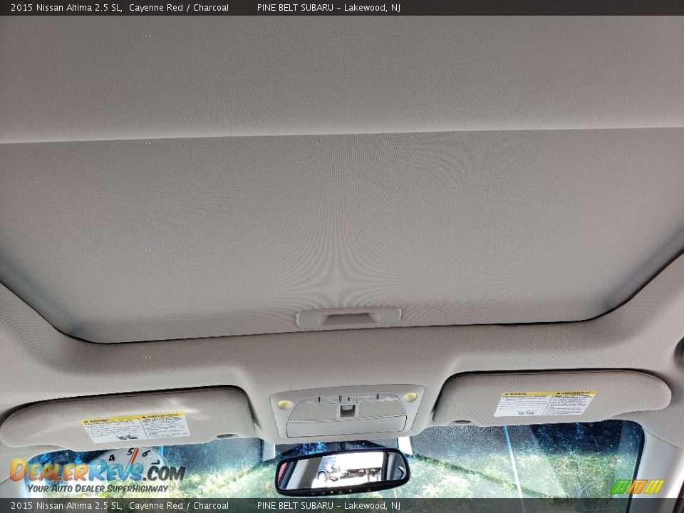 2015 Nissan Altima 2.5 SL Cayenne Red / Charcoal Photo #7