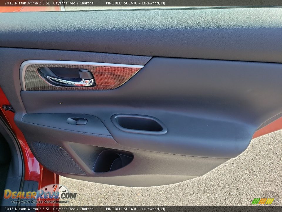 2015 Nissan Altima 2.5 SL Cayenne Red / Charcoal Photo #20