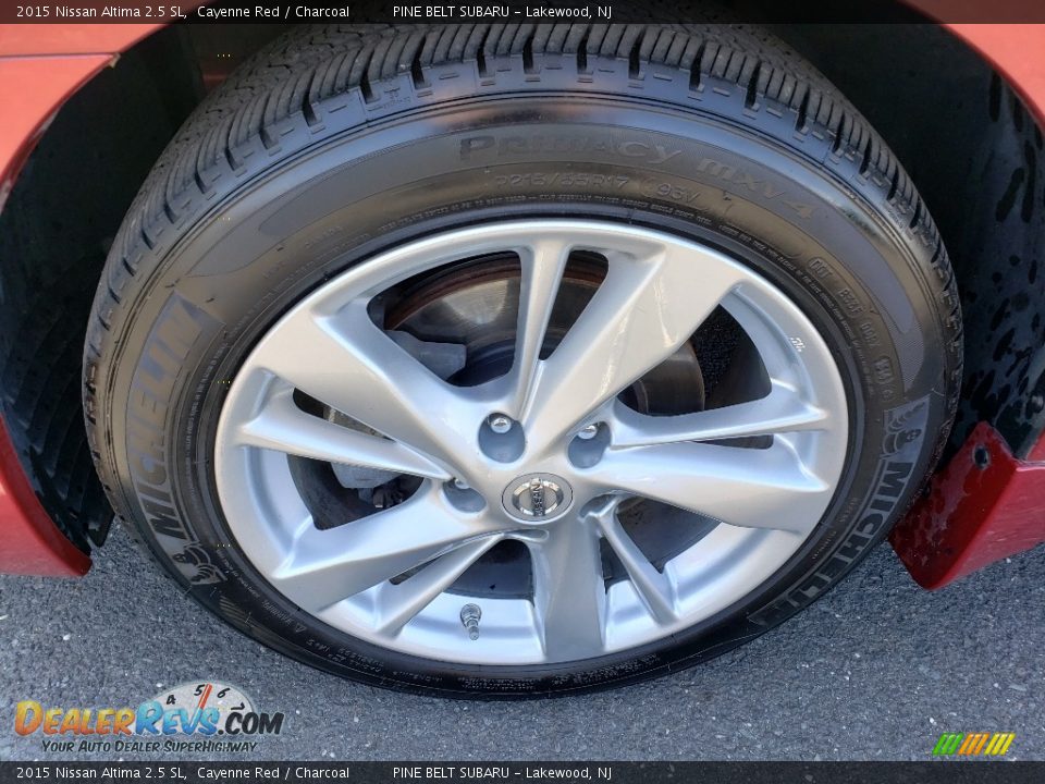 2015 Nissan Altima 2.5 SL Cayenne Red / Charcoal Photo #27