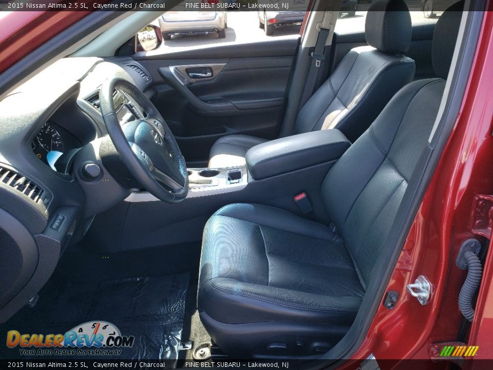 2015 Nissan Altima 2.5 SL Cayenne Red / Charcoal Photo #30