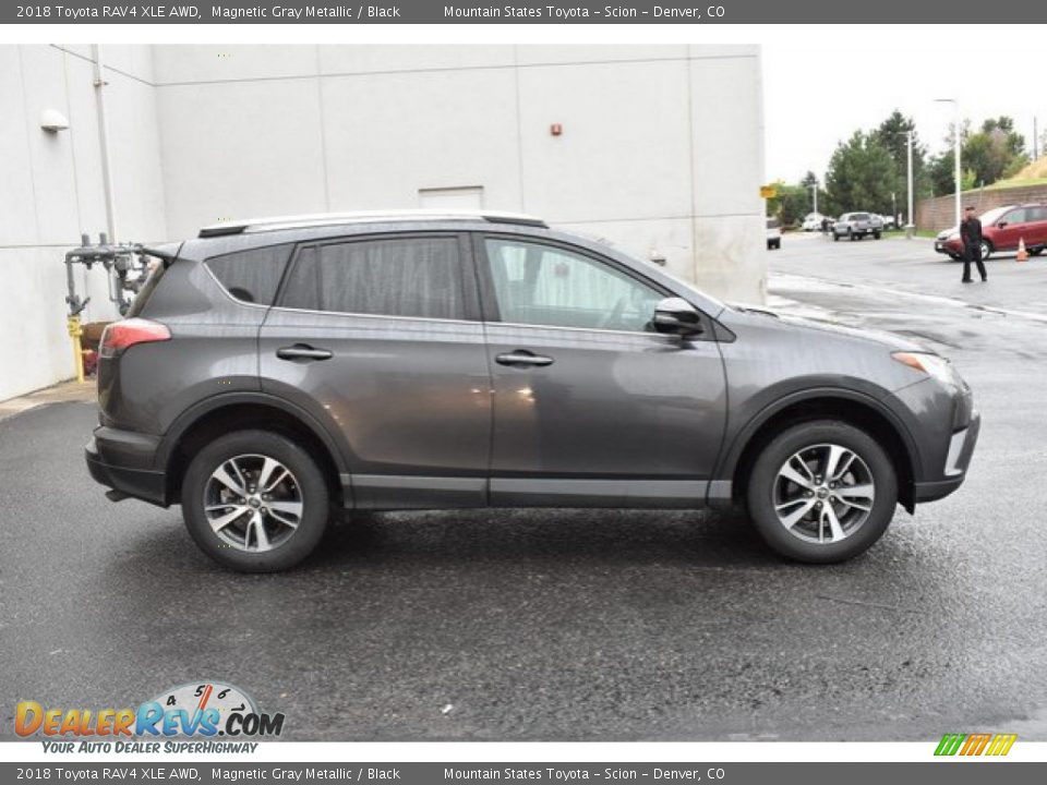 2018 Toyota RAV4 XLE AWD Magnetic Gray Metallic / Black Photo #7
