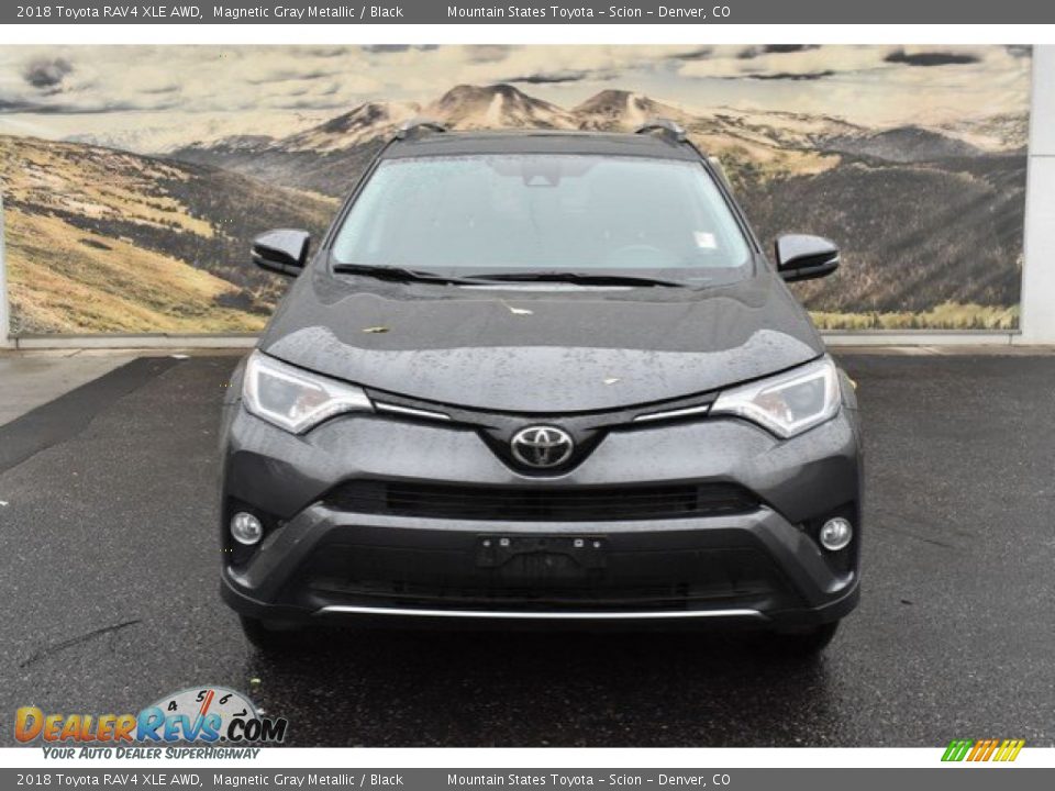 2018 Toyota RAV4 XLE AWD Magnetic Gray Metallic / Black Photo #8
