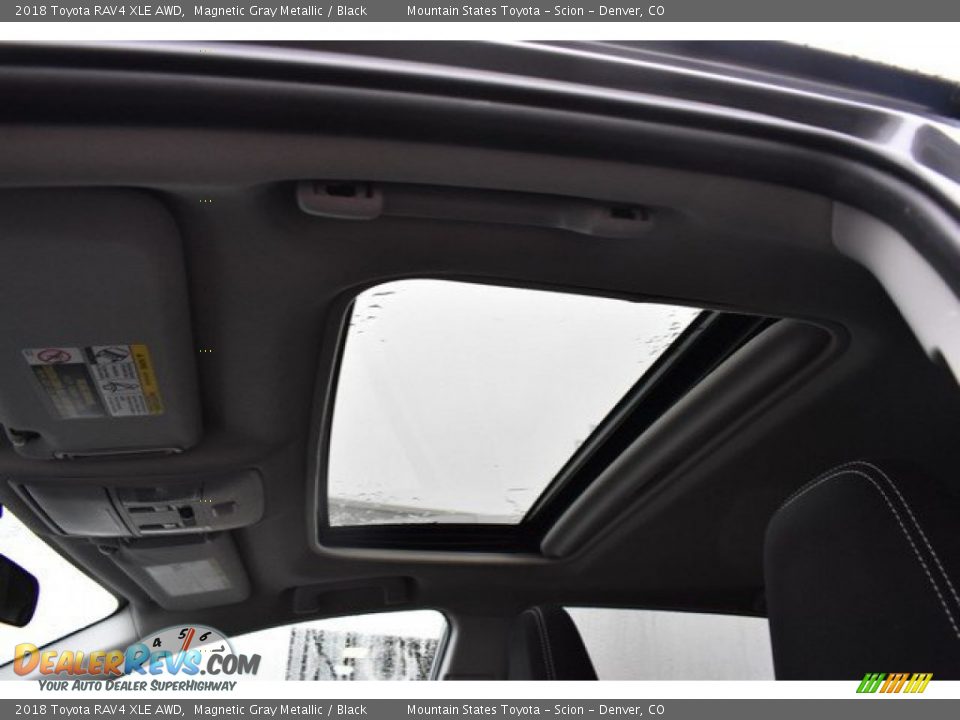 2018 Toyota RAV4 XLE AWD Magnetic Gray Metallic / Black Photo #10