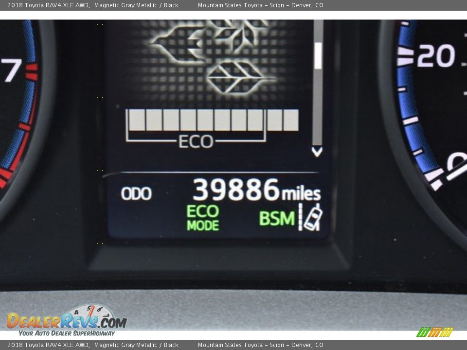 2018 Toyota RAV4 XLE AWD Magnetic Gray Metallic / Black Photo #12