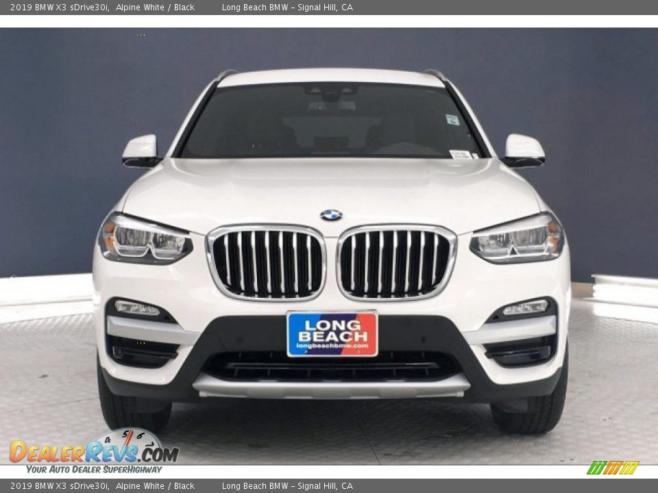 2019 BMW X3 sDrive30i Alpine White / Black Photo #2