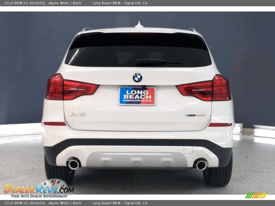 2019 BMW X3 sDrive30i Alpine White / Black Photo #3