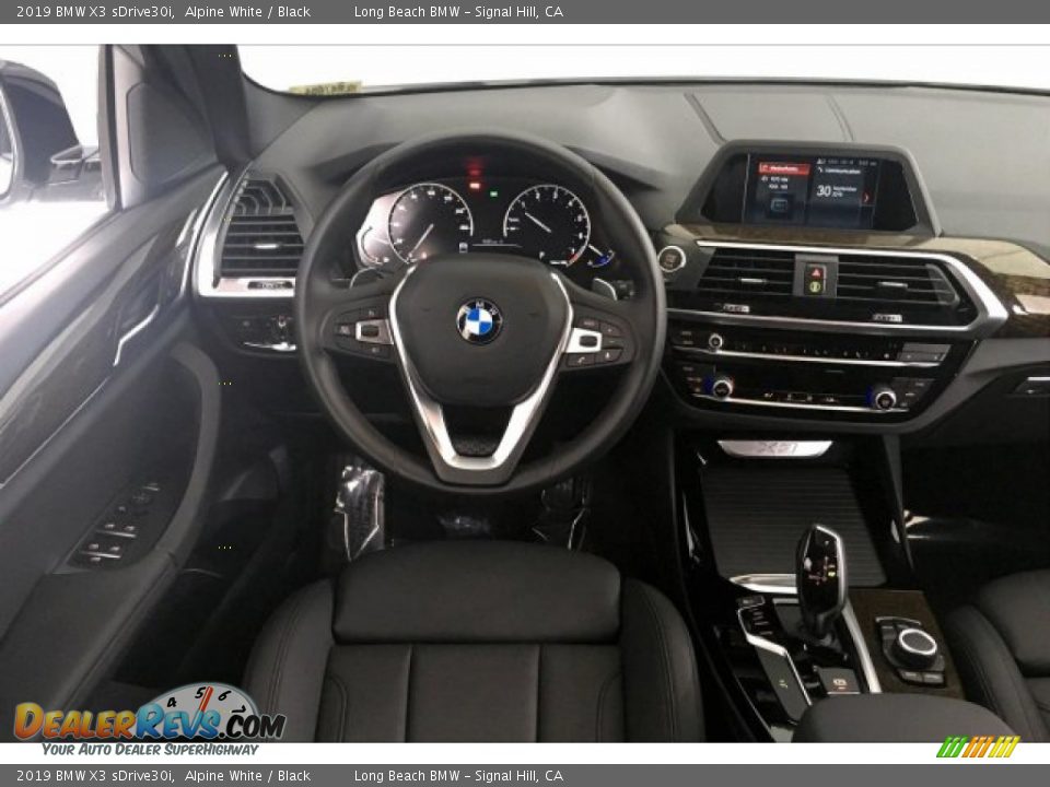 2019 BMW X3 sDrive30i Alpine White / Black Photo #4