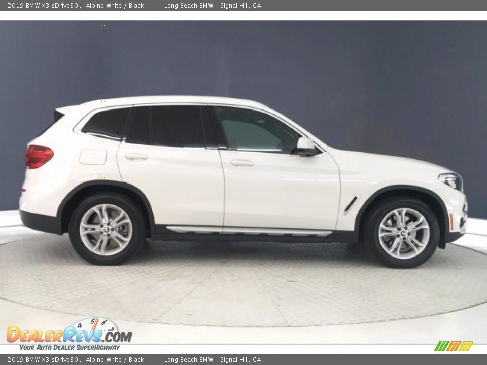 2019 BMW X3 sDrive30i Alpine White / Black Photo #30